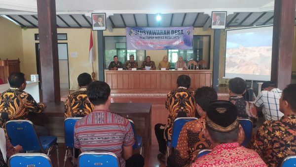 MUSYAWARAH DESA MEMBAHAS PENETAPAN INDEKS DESA TAHUN 2025 DESA TANGGULTURUS